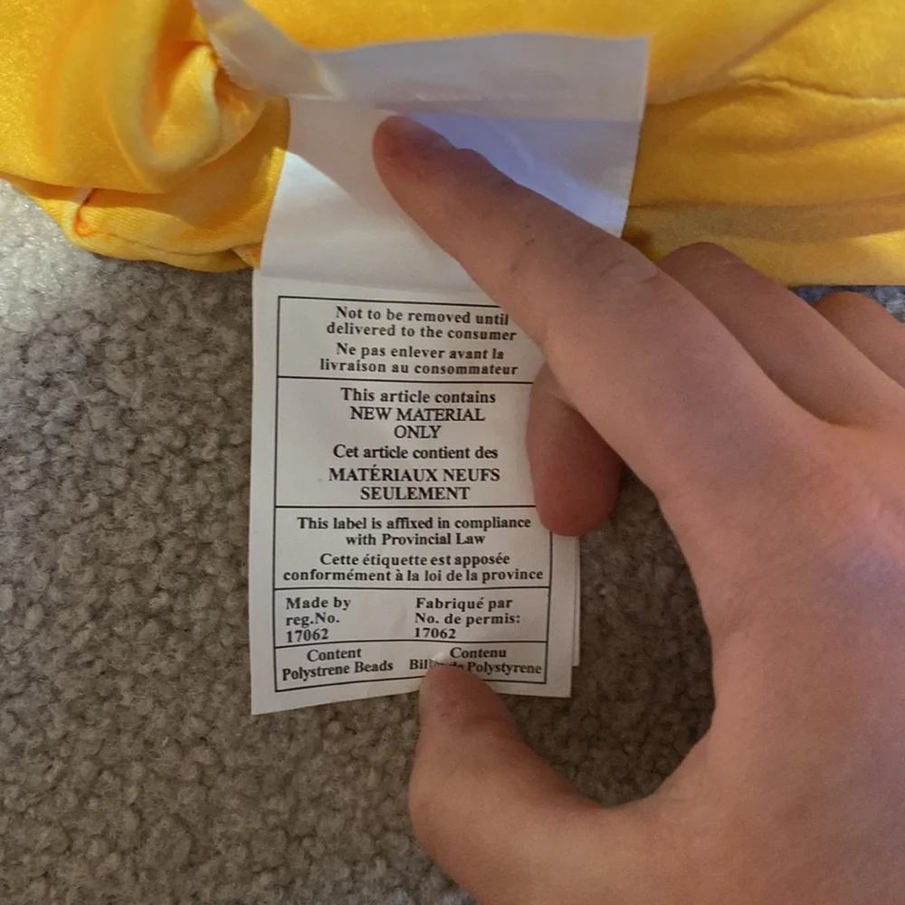 BNWT Milk Duds Bean Pillow - throw pillow - Picture 7 of 10